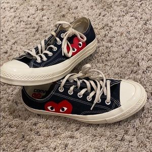 Comme des Garcons PLAY x Converse low tops